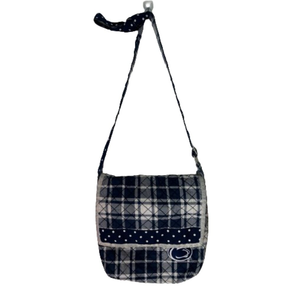 get READY girls Penn State Nittany Lion Cloth Quilted Crossbody Handbag Purse